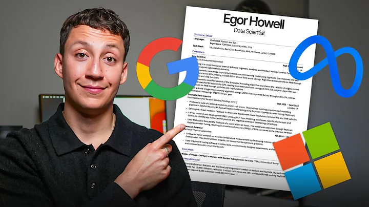 This Resume Got Me $100K+ Data Science Offers (Just Copy Me)