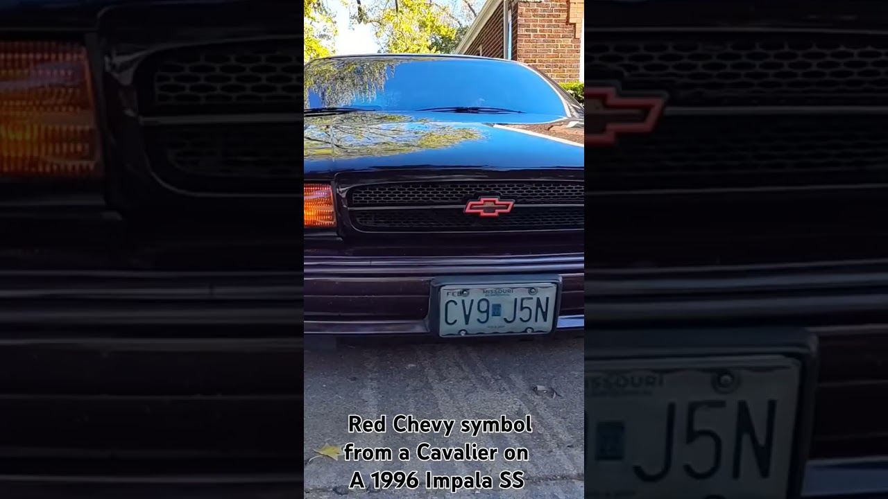 Impala SS red bowtie