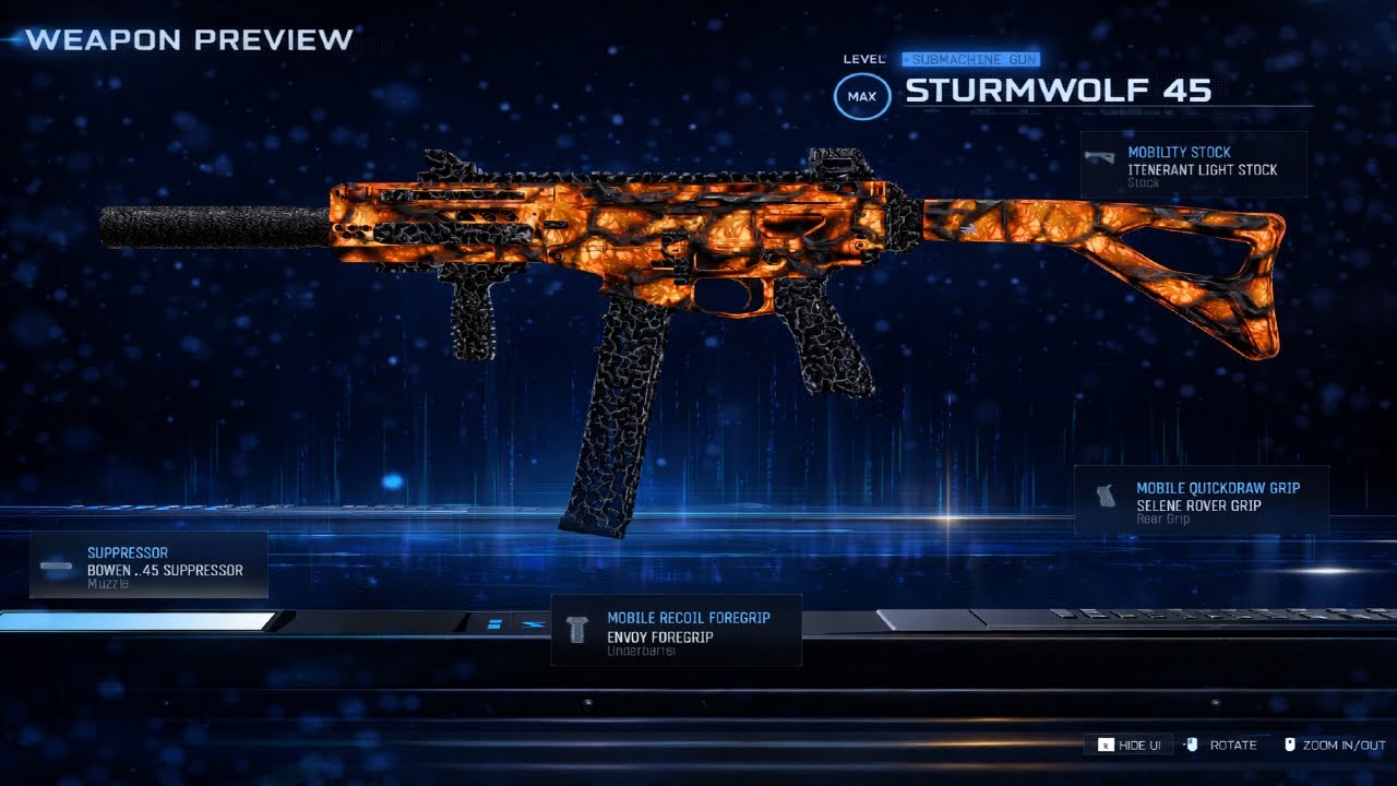 🔥MOST BROKEN STURMWOLF 45 META Loadout! Fastest TTK SMG in Warzone (BO7 Season 1)