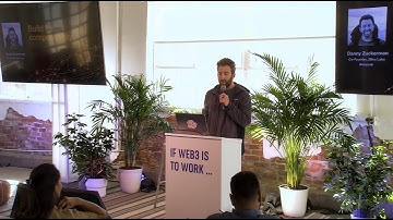 Danny Zuckerman (3Box Labs) @ If Web3 is to Work... A BlueYard Conversation