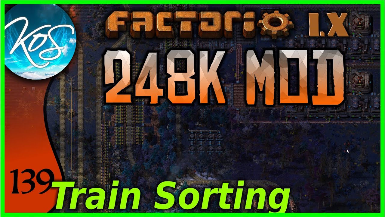 Factorio 248k Mod 139 Train Configs Tips Tricks Youtube