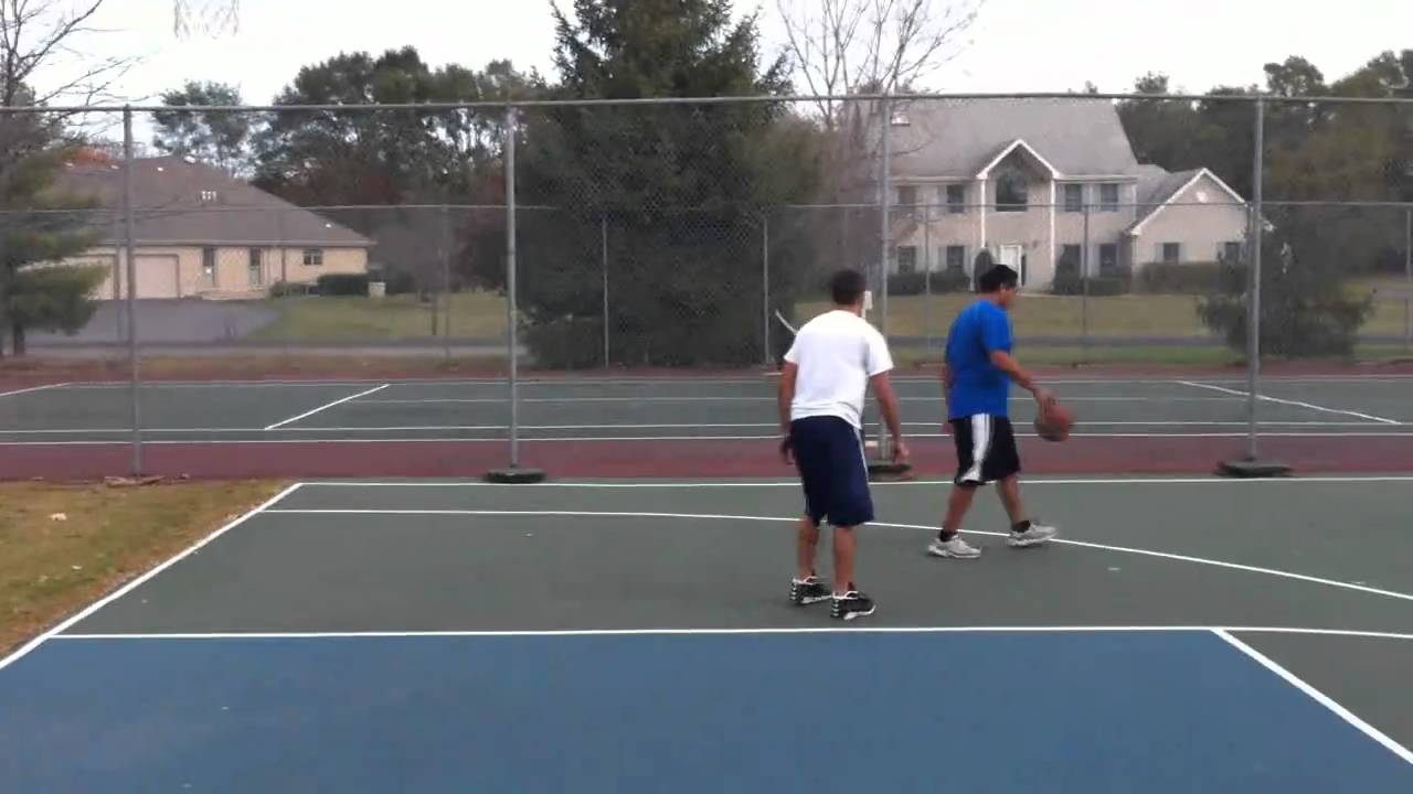 Basketball at Huge Park - YouTube