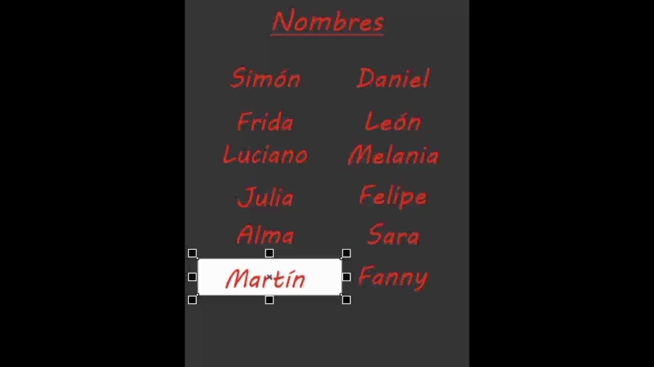 nombres - YouTube