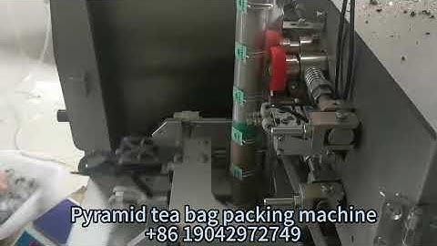 2-4-6-8 head weighers Pyramid tea bag packaging machine#packingmachine #teapackingmachine