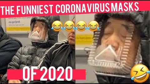 THE FUNNIEST CORONAVIRUS MASKS OF 2020 😂😂 *MUST WATCH* HOW TO MAKE DIY FACE MASK 😷😷 NO SEW MASK