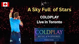A Sky Full of Stars by Coldplay live in Toronto | Rogers Stadium
