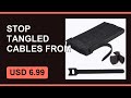 Cable Organizer Clips 60 Pack Reusable Cord Straps