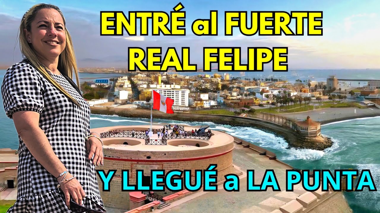 CUBANA recorriendo LA PUNTA y la Fortaleza del Real Felipe 🇵🇪