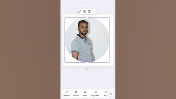 Crop Image Circle Frame #canva