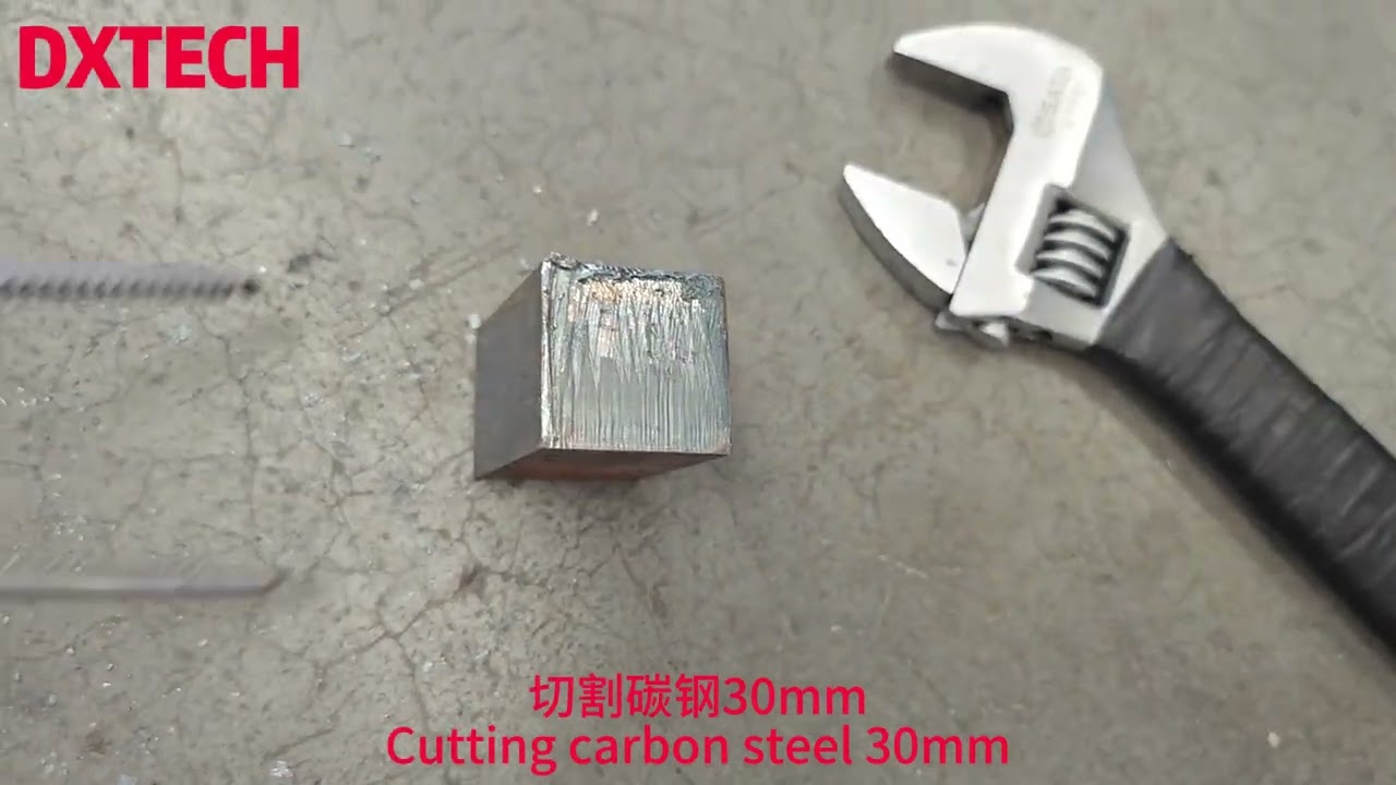 DX250766F 2060SP 30KW 3D bevel laser cutting machine inspection video for Turkish customer