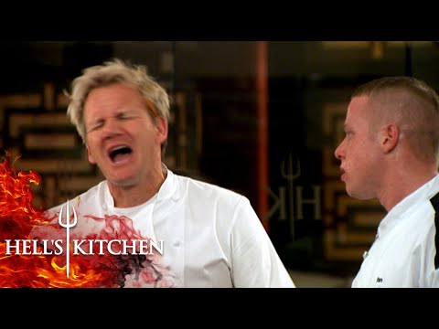 Gordon Goes Berserk Over Van's Cooking | Hell's Kitchen