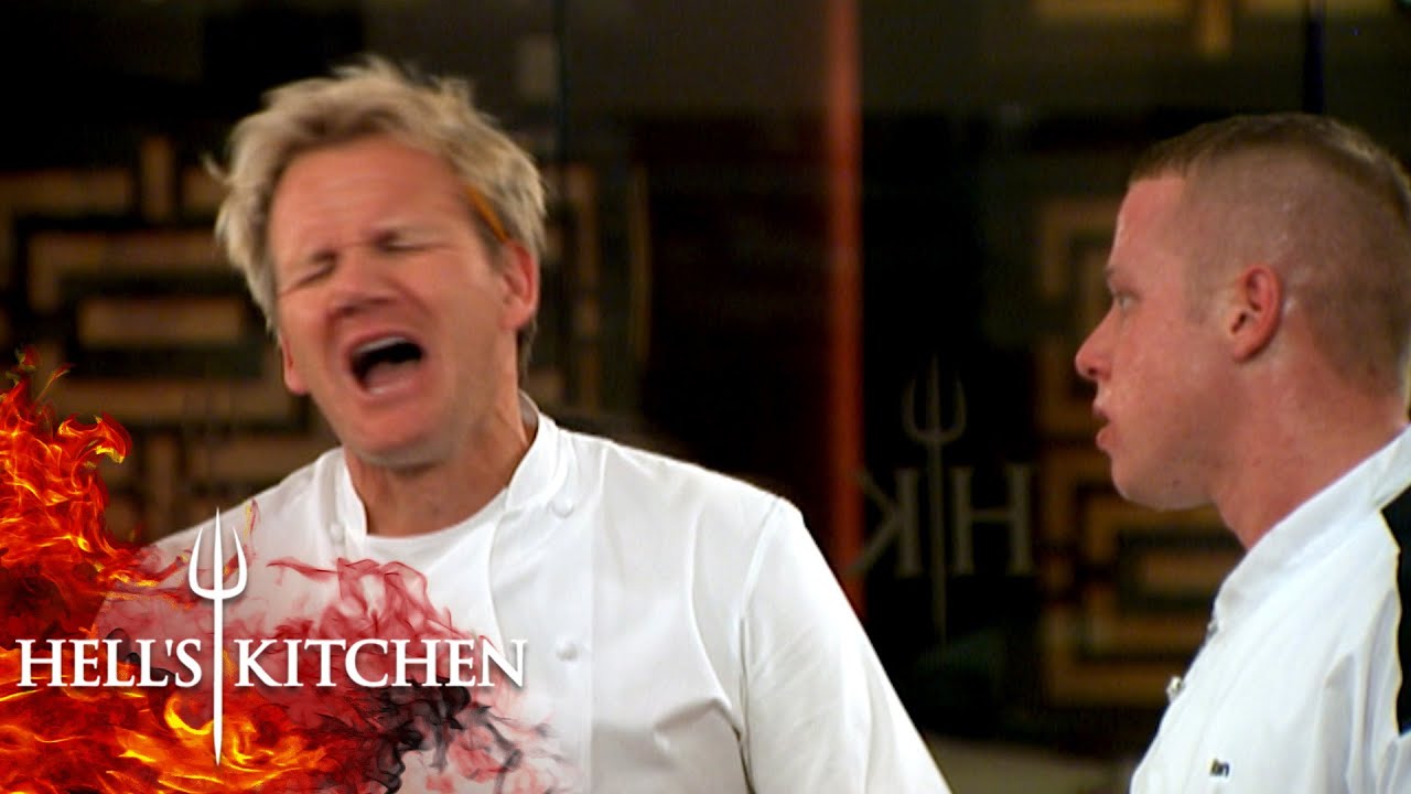 Gordon Goes Berserk Over Van's Cooking | Hell's Kitchen - YouTube