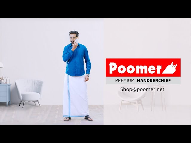 Poomer Handkerchief Premium - Checked – Poomer Clothing Company