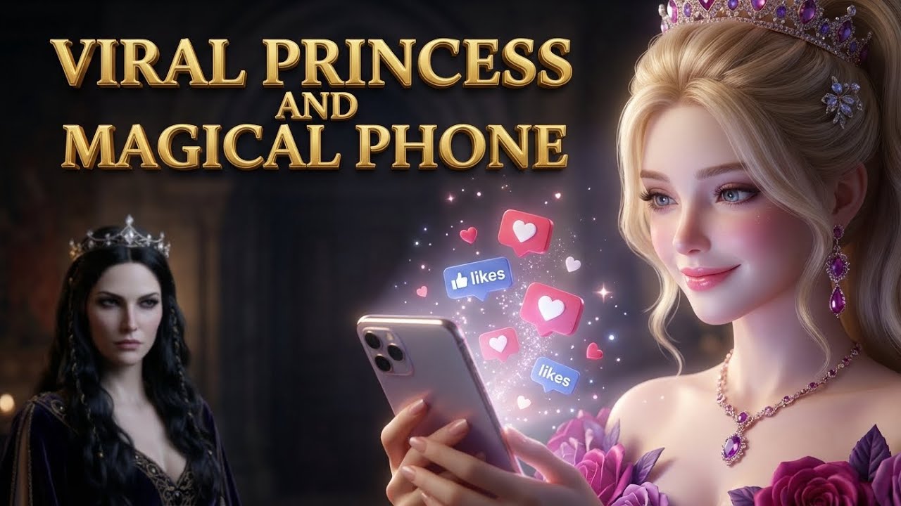 Viral Princess and Magical Phone | A Story of Magic, Fame, and Envy @MagicboundStoriesOffcial