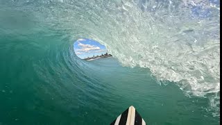 RAW Surf POV // Barrels, Turns &amp; Airs