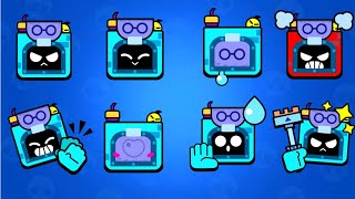 All The Pin Of New Brawler Ash . Brawl Stars . Once Upon A Brawl