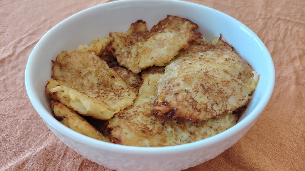 Frittelle di patate croccanti al rosmarino 