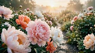 Calm Walk in a Sea of Blooming Flowers | Soothing Relaxing Music screenshot 2