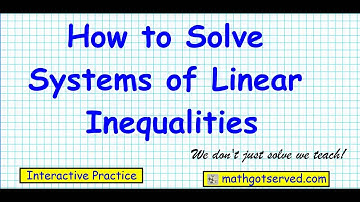 How to solve system of linear inequalities by graphing solution proper way steps algebra 2 honors