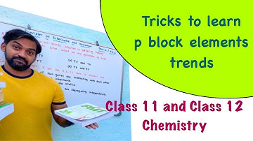 p block elements trends tricks to learn 12 melting point and boiling point trends | Chemistry