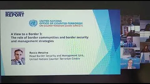 Rocco Messina, Head Border Security & Management Unit, United Nations Counter Terrorism Centre