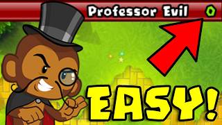 Easily Beat The New Professor Evil Challenge... Bloons Td Battles