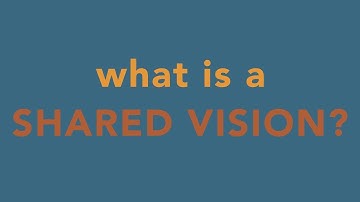 What is a Shared Vision? (video 1/3)