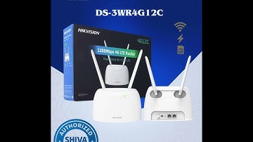 🔴 Hikvision DS-3WR4G12C – 4G Wireless Router #hikvision #authorizeddistributor