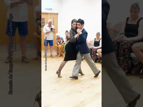 Maria Celeste Cimino y Luciano Millaqueo. El Cabure (Di Sarli) Truly #tango Cambridge 1jul25