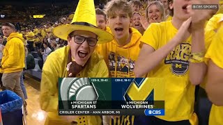 CBB on CBS intro | 8 Michigan State @ 3 Michigan | 3/8/2026
