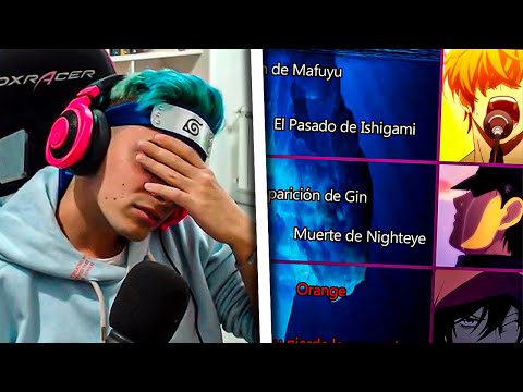 REACCIÓN a ICEBERG de MOMENTOS más TRISTES del ANIME
