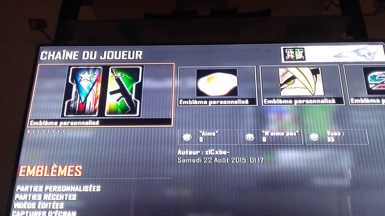 Comment voler les emblemes sur BO2 - YouTube