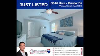 🏡 3016 Holly Brook Drive | Williamsburg, VA | Berkeley's Green | Home for Sale 🏡 3016 Holly Brook Drive | Williamsburg, VA | Berkeley's Green | Home for Sale