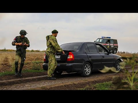 Учение военной полиции в Ростовской области