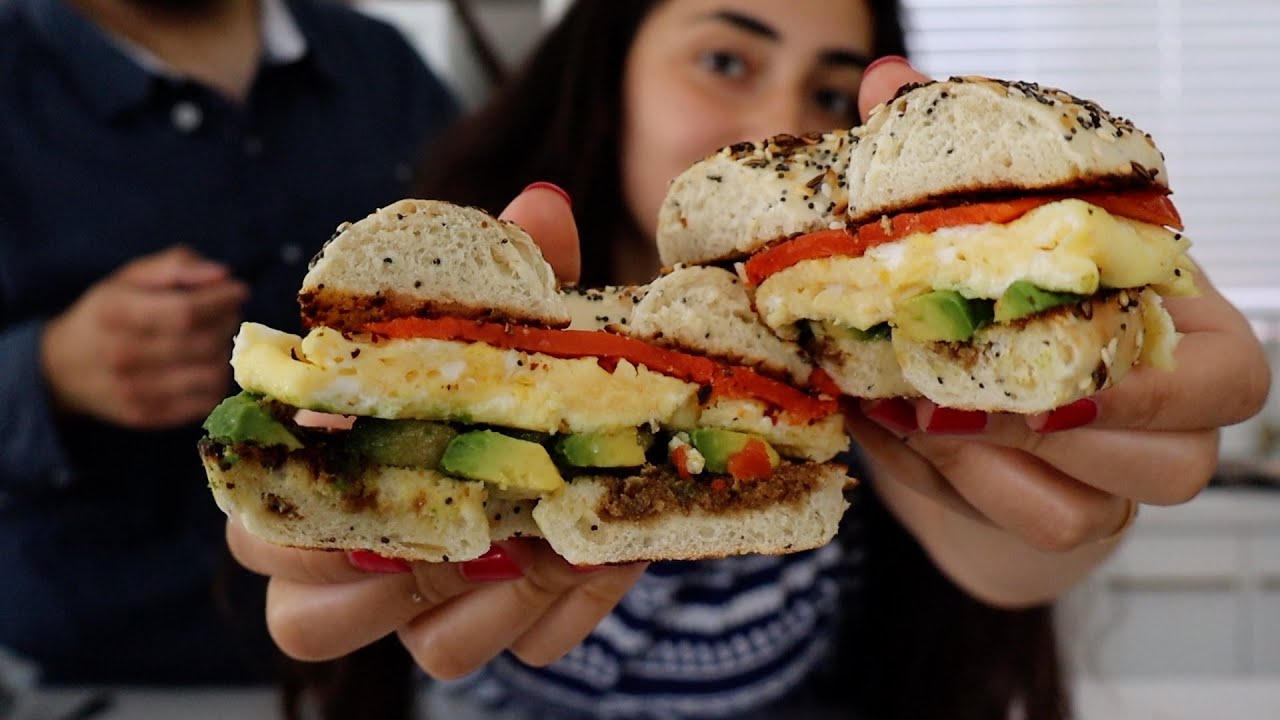 Gourmet Lox Bagel at Home | Balsamic & Avocado Edition