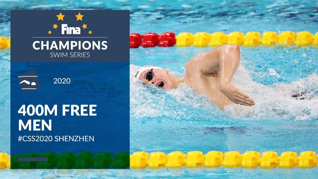 400m Free Men | Shenzhen Day 2 | FINA Champions Swim Series 2020