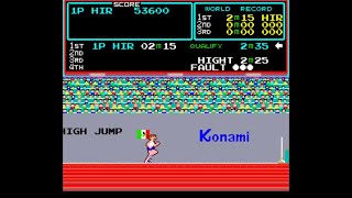 Hyper Olympic [Arcade Longplay] (1983) Konami screenshot 4