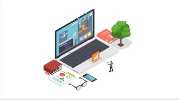 Isometric landing page explainer video by graphicsgenisys