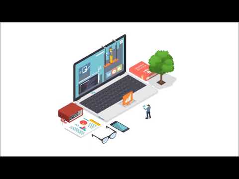 Isometric landing page