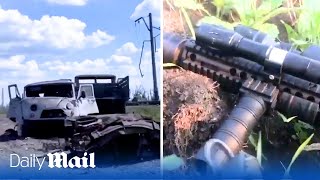 Skala Ault Battalion Fights Russia For Control Of Ocheretyne, Near Avdiivka