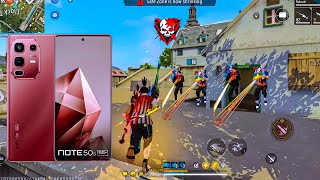 Infinix Note 50s Free Fire Gaming Test | FPS Test &amp; Gameplay 