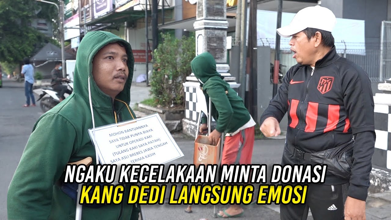 KANG DEDI MARAH PADA UMAR ASAL BREBES|SAAT MINTA DONASI UNTUK BIAYA OPER4SI NGAKU KECEL4K44N TUNGGAL