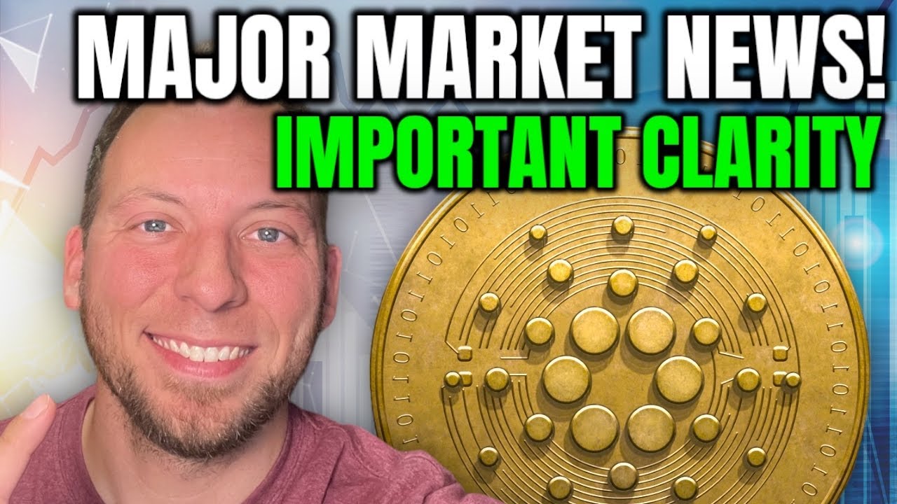 CARDANO ADA - ГЛАВНАЯ НОВОСТЬ РЫНКА!!! ВАЖНАЯ ЯСНОСТЬ ДЛЯ КРИПТО!