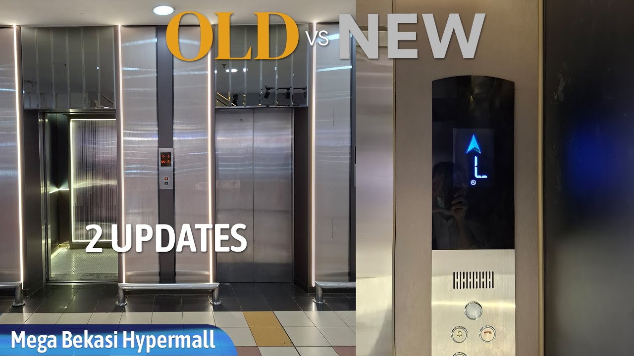 OLD vs NEW Elevators - Mega Bekasi Hypermall