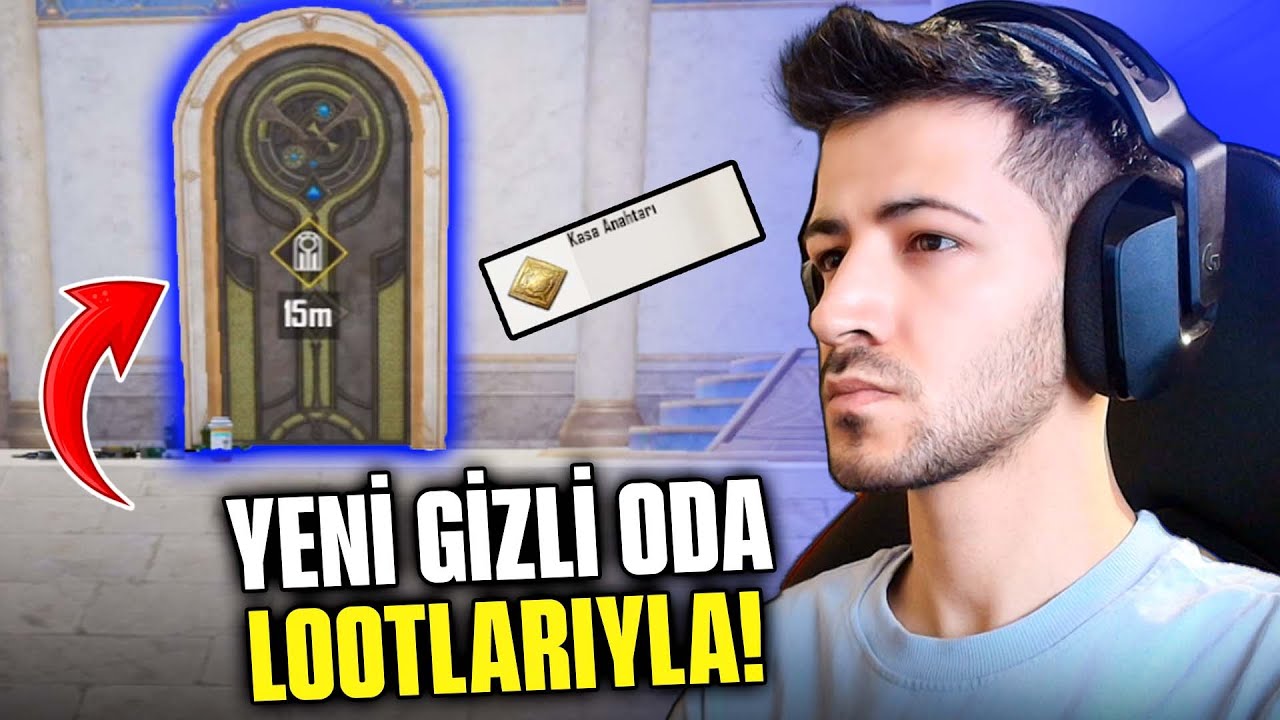 YENİ MODDAKİ GİZLİ ODA LOOTLARIYLA WİN ALMAK? pubg mobile