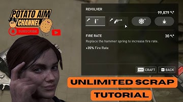 THE LAST OF US PART 2 - UNLIMITED SCRAP TUTORIAL USING CHEAT ENGINE