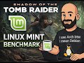 Linux Mint XFCE Gaming Benchmark | Shadow of the Tomb Raider | RTX 3060Ti