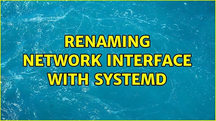 renaming network interface with systemd (3 Solutions!!)