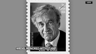 US Postal Service honors Elie Wiesel with Distinguished Americans stamp