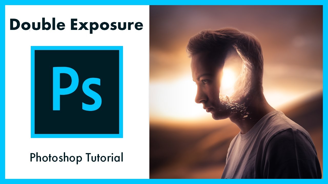 Advanced Double Exposure Effect with background (special techniques) - Photoshop Tutorial